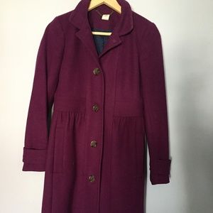 Deep Purple Peacoat